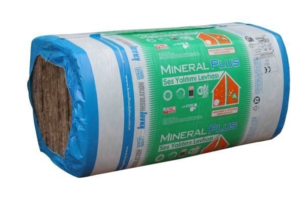 KNAUF Mineral Plus IPB 039 5 cm Ara Bölme Levhası 60x120 /14.4 m2 (1pkt 20 levha)