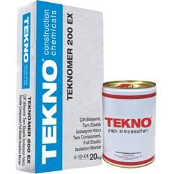 TEKNOMER 200 EX WHITE UV DAYANIMLI ESNEK SU YALITIMI (20+10 KG)