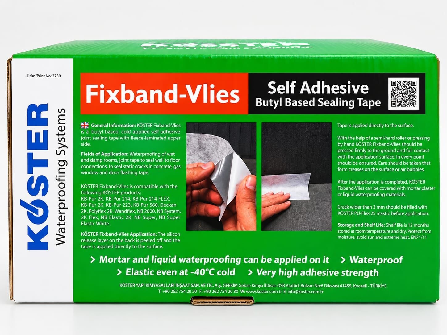 Köster Fixband-Vlies  (7,5 cm x 10 mt)