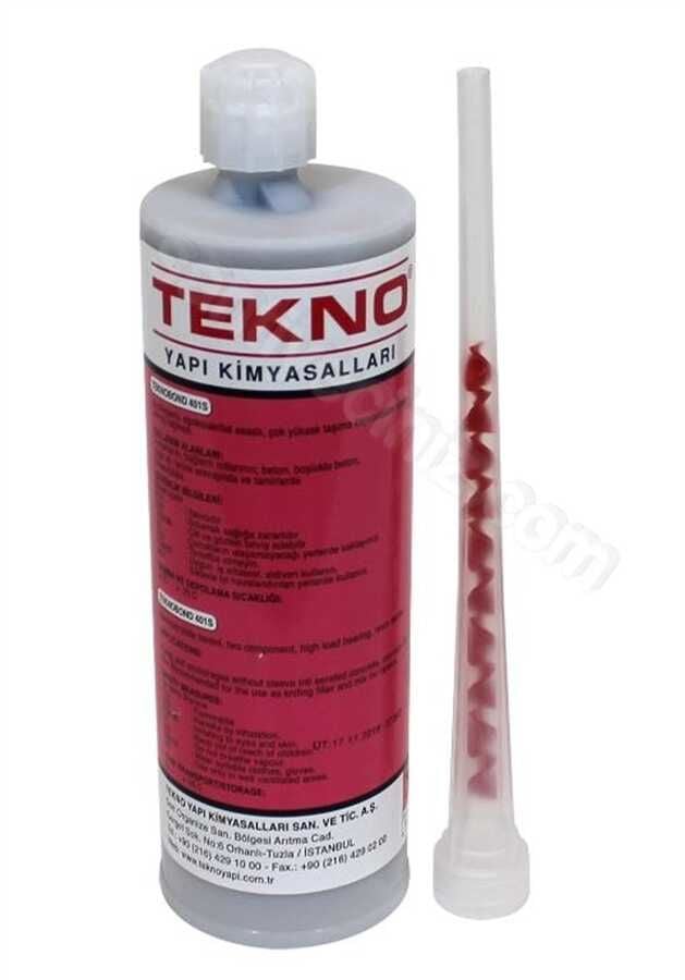 ANKRAJ EPOKSİSİ ETA BELGELİ TEKNO (STRENSİZ) 420 ML Teknobond 401 V