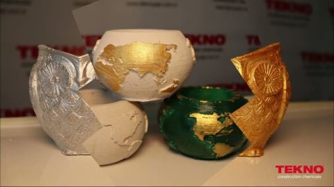 DEKORATİF ÜRÜN DÖKÜM ARACI TEKNO ART GRİ 25 KG