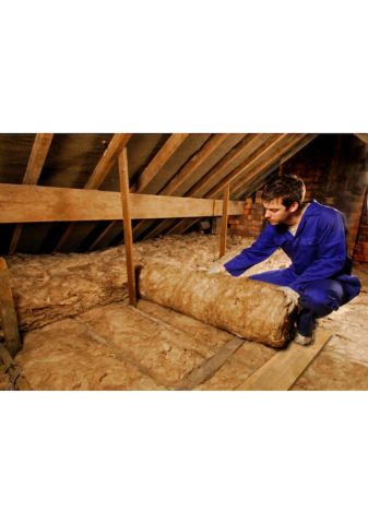 KNAUF MİNERAL YÜN FOLYOSUZ (9,60 m2) (KARGO DAHİL)