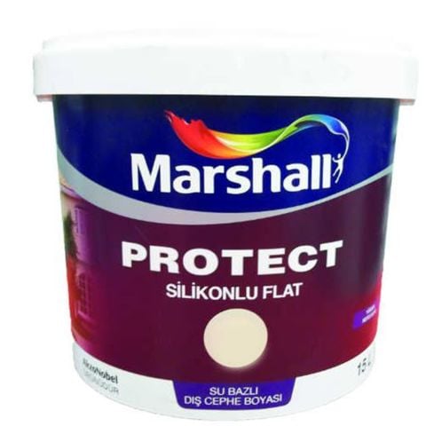 MARSHALL Dış Cephe Boyası Protect 15 Lt. (KARGO DAHİL)