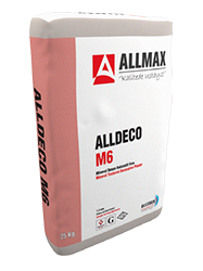 ALLMAX M6 Dekoratif Sıva Tane Doku 1.5 mm